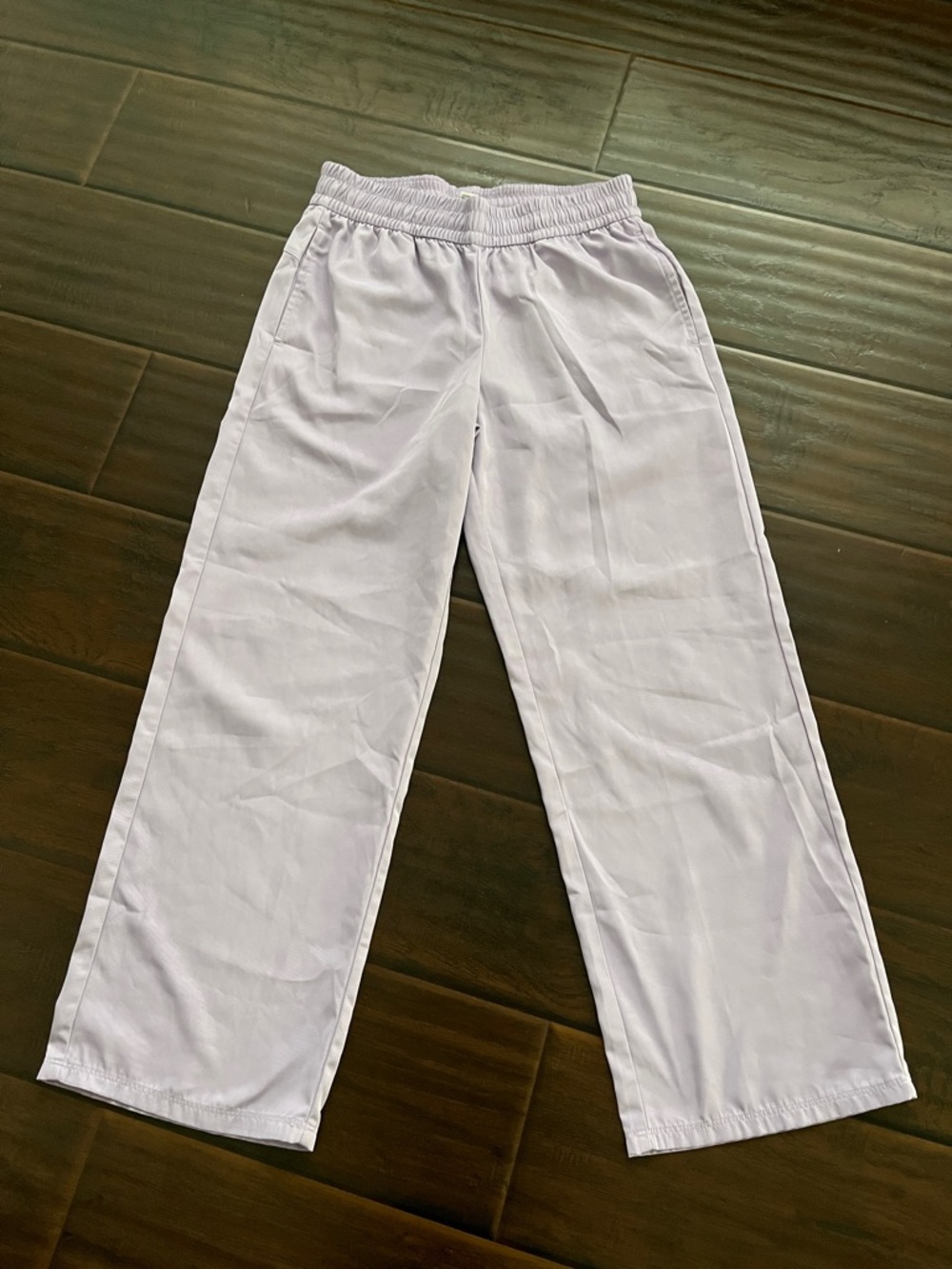 all in motion Girls Light Lavender Elastic Waist Active Jogger Pants XL 14